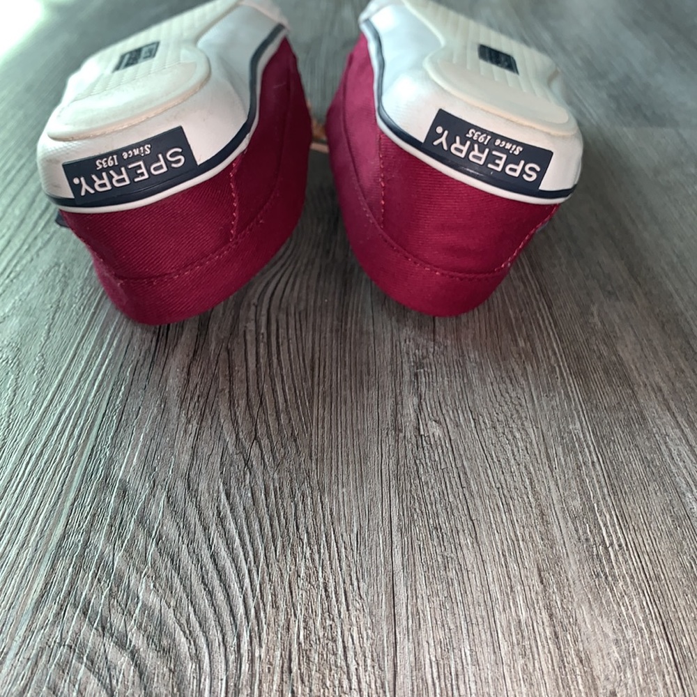 Sperry Canvas-Leather Top Sider Memory Foam Shoes Like New-Only Worn Two Times - Picture 6 of 11